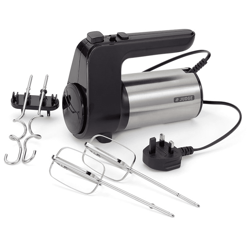 Twin Blade Hand Mixer, Stainless Steel