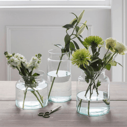 Image showing the Broadwell Vase, H25cm, Clear product.