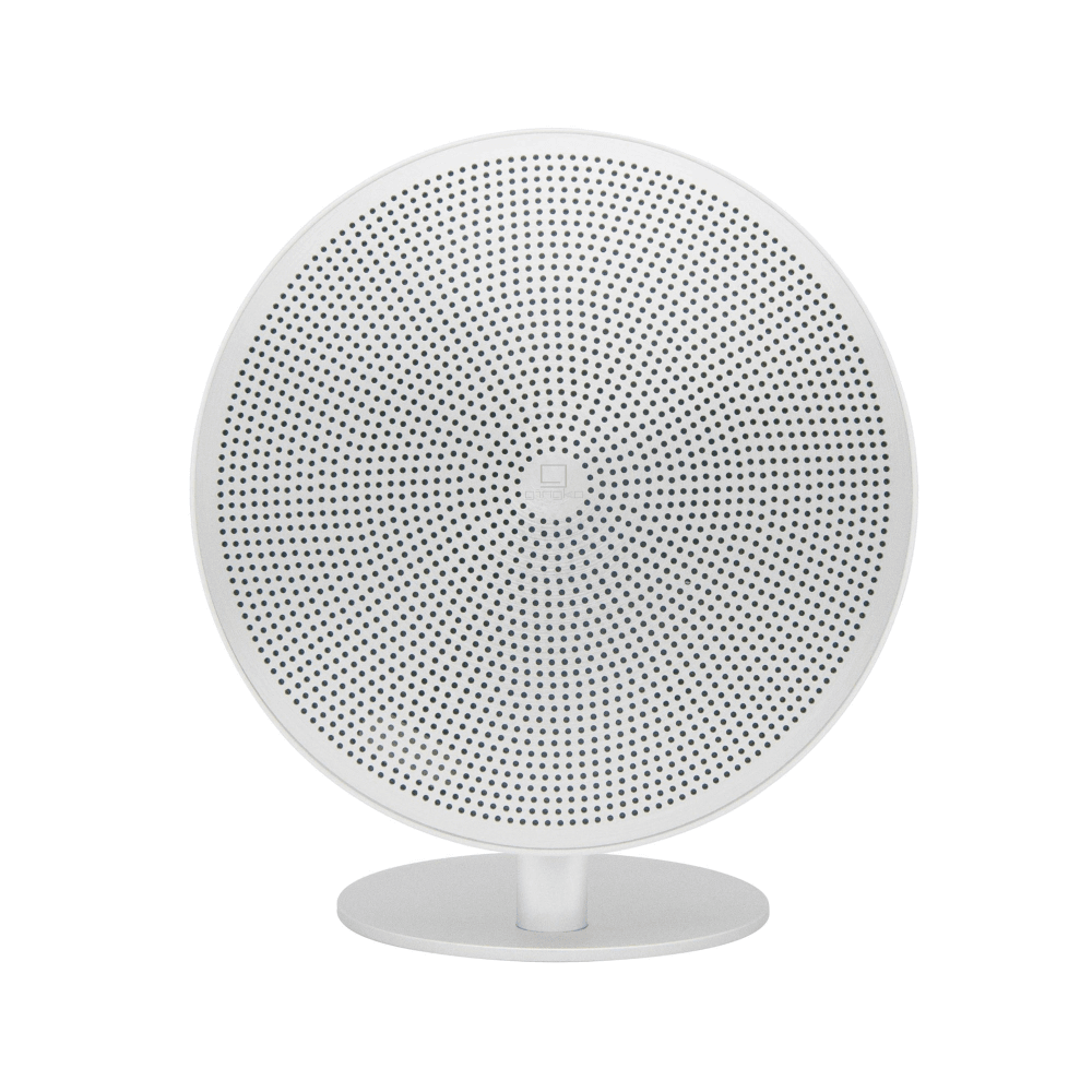 Mini Halo One Bluetooth speaker, H16 x L14 x D6cm, Matt White