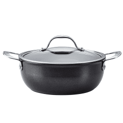 Image showing the Anolon X Casserole, 24cm, Black product.