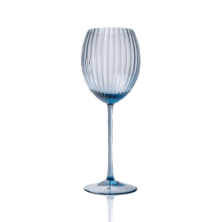 Image showing the Lyon Set of 2 White Wine Glasses, 380ml, Blue Smoke product.
