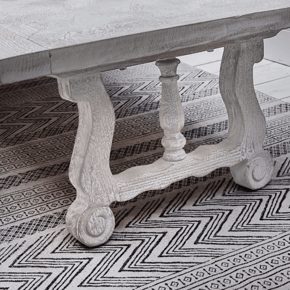 Parquet Coffee Table, Natural