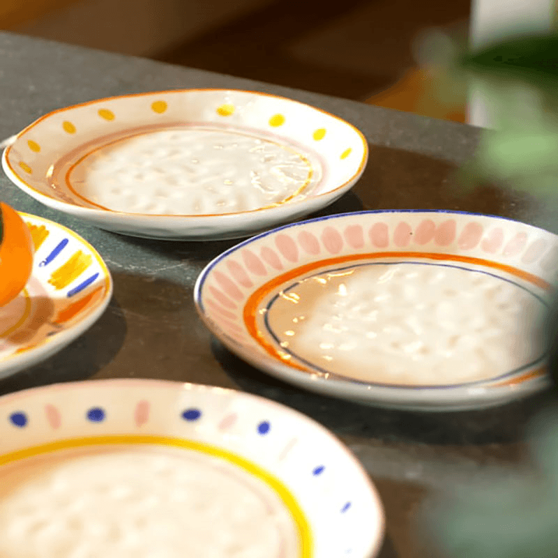 Boavista set of 4 plates, 21.5 cm, Multi