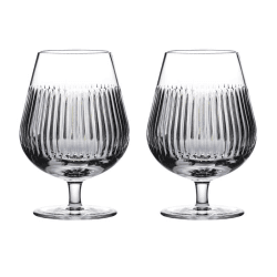Image showing the Connoisseur Aras Set of 2 Brandy Balloon Glasses, 480ml, Clear product.