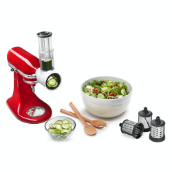 Image showing the Shredding And Grating Stand Mixer Attachments, 3 Pieces product.