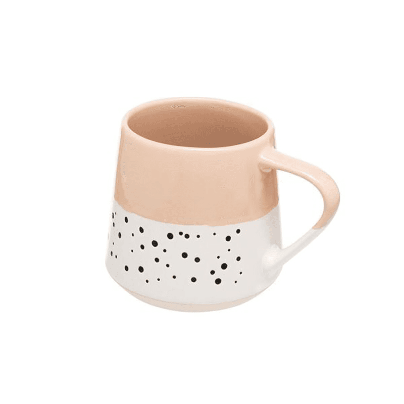 Dotted Mug, 350ml, Blush