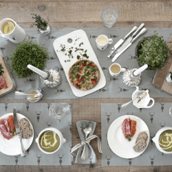 Image showing the Highland Stag Fabric placemat, 40 x 30cm product.