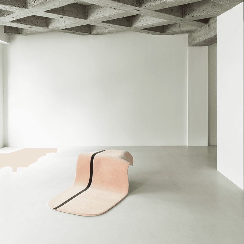 Oona Rug, L200 x W90cm, Rose