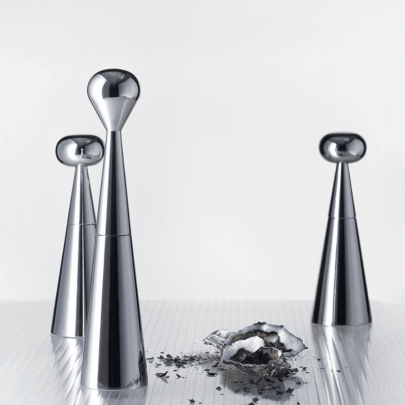 Mill Small Grinder, H25cm, Silver