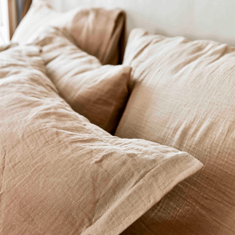 Organic Retreat Fitted Sheet, King, Oat