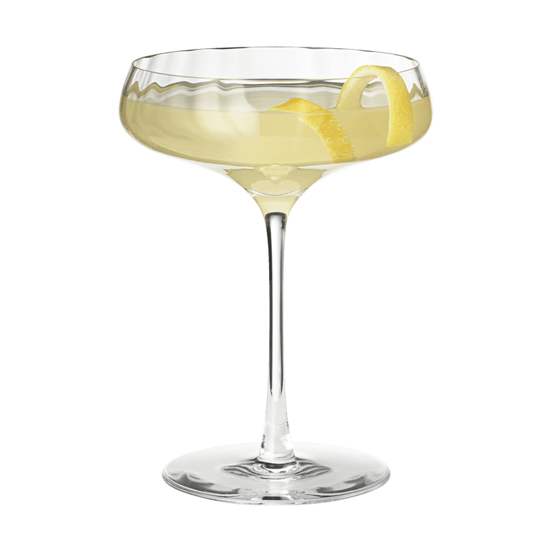Bernadotte Set of 2 Cocktail Coupe Glasses, 200ml, Clear