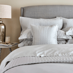 Image showing the Riley Duvet Set, Super King, Platinum product.