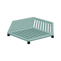 Image showing the Pavlion Large Cast Iron Trivet, Blue product.