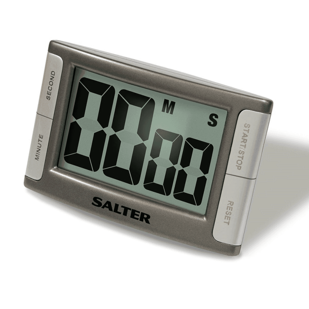 Contour Free standing kitchen timer, Dark Grey