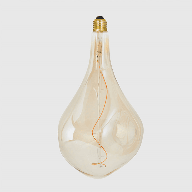 Voronoi III Tinted bulb LED 5W 2200K E27, H34 x W19.5cm, Clear