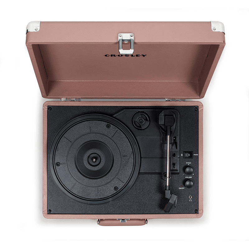Cruiser Deluxe Plus Portable Turntable, Purple Ash