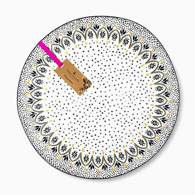 Artisanne Noir Large Serving Bowl, D36cm, Monochrome