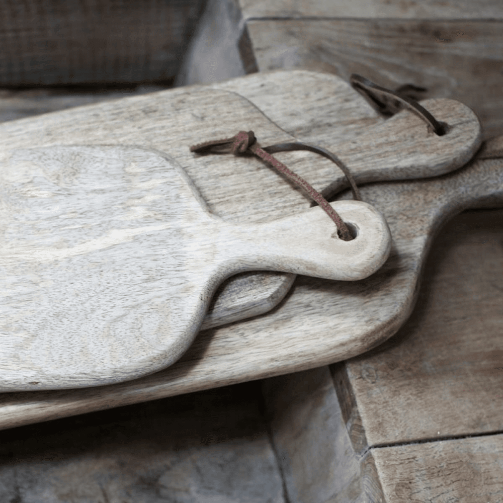 Chunni Chopping Board, L60 x W20cm, Natural Mango Wood