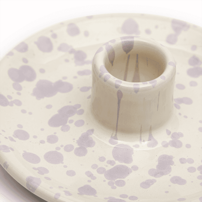 Liberty Candle Holder, Lilac