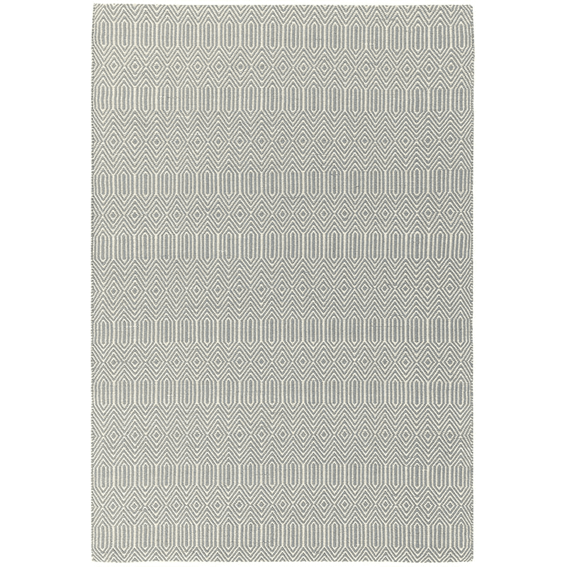 Sloan ethnic flatweave runner, 66 x 200cm, silver