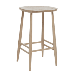 Image showing the Originals Counter Stool, L.Ercolani by Ercol, H65 x W39 x D37cm, Natural product.