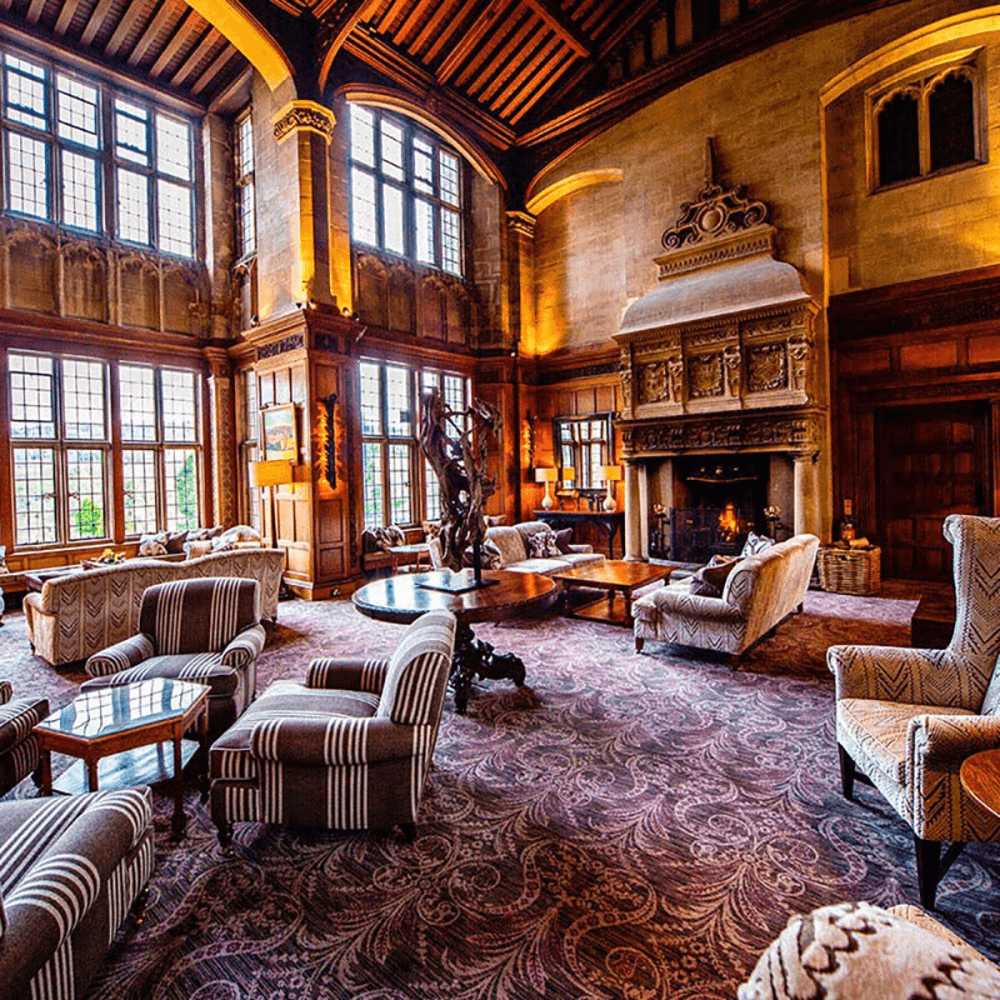 One Night Dartmoor National Park Luxury Spa Break with Dinner and Treatment for Two at the 5* Bovey Castle Hotel