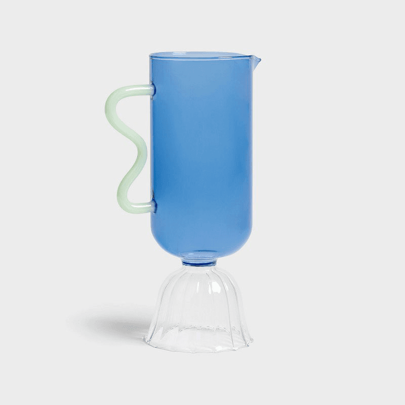 Tulip Carafe, 700ml, blue