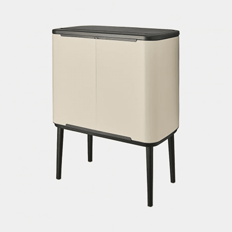 Bo Touch Bin, 11 + 23L, Soft Beige