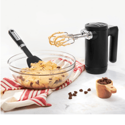 Image showing the Cordless Hand Mixer, Black Matte product.