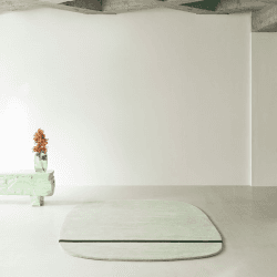 Image showing the Oona Rug, L240 x W175cm, Mint product.