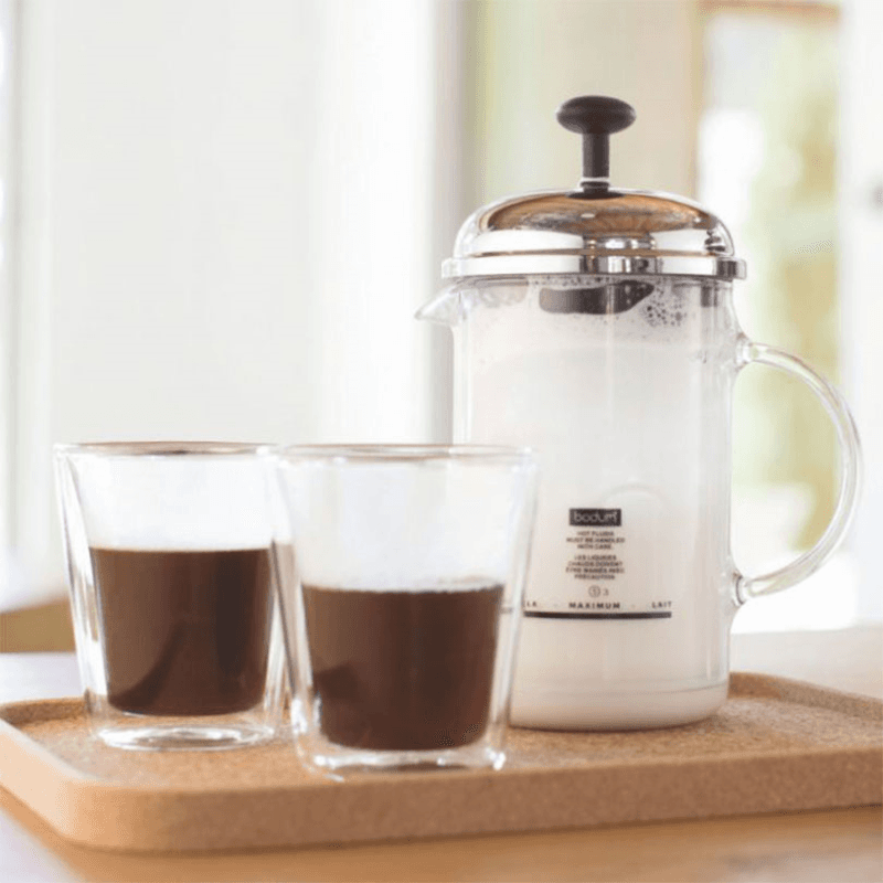 Canteen Double Walled Set of 2 Medium Mugs, 200ml, Clear
