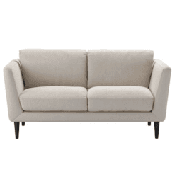 Image showing the Holly, Two Seat Sofa, Taupe Brushed Linen Cotton, Taupe product.