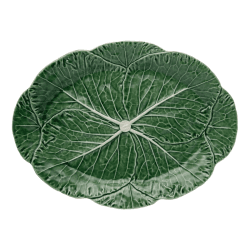 Image showing the Cabbage Platter, 43 x 32 x 3cm, Green product.