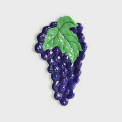 Image showing the Grape Side Plate, D28cm, Purple product.