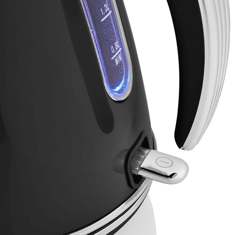 Retro Jug Kettle, 1.5L, Black