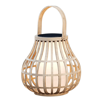 Image showing the Leo Portable Solar Light, H30cm, Natural product.