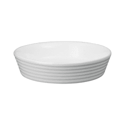 Image showing the James Martin Cook Round Dish, D23cm, Soft Grey product.