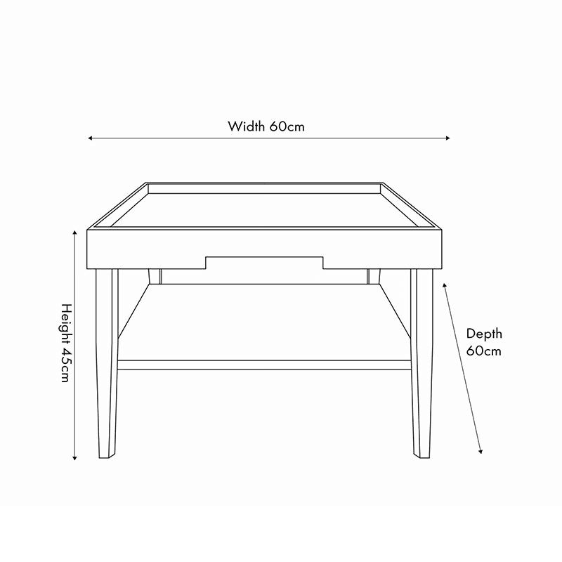 Marnie Coffee Table, Black
