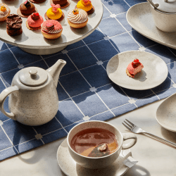 Image showing the Nordic Vanilla Tea Cup & Saucer, 250ml, Off White product.