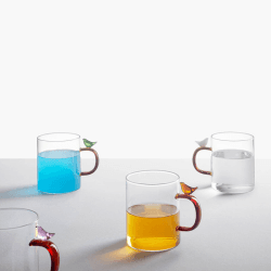 Image showing the Birds Mug, 450ml, Green product.