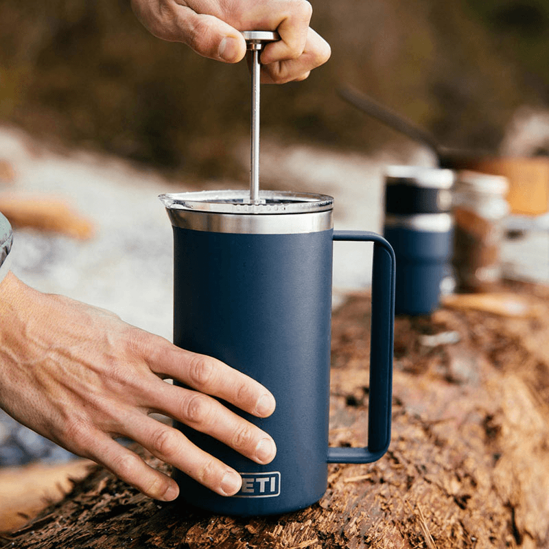 Rambler French Press, 34oz, Navy