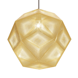 Image showing the Etch Pendant, 50cm, Brass product.