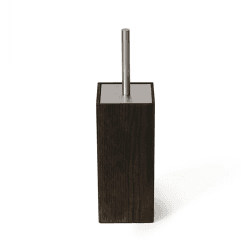 Image showing the Mezza Loo brush, H39 x W11 x D11cm, Dark Brown product.