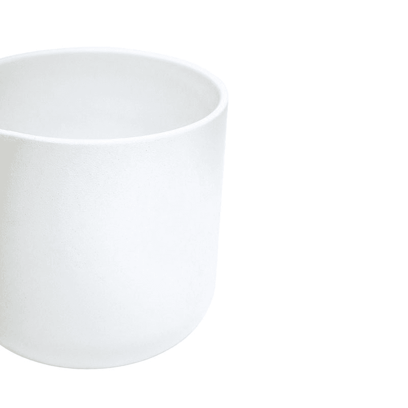 Lisbon Planter, H25.5 x W26 x D26cm, White