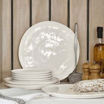 Image showing the Portobello Serving Plate, D33cm, White product.