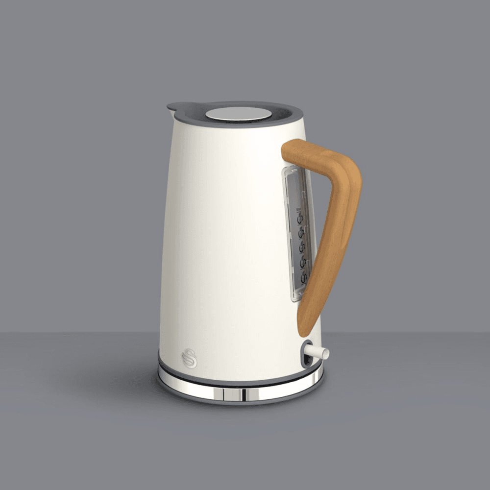 Nordic Cordless Kettle, Cotton White