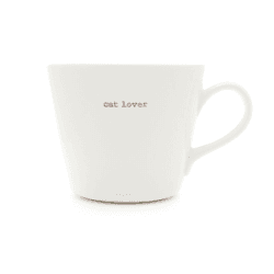 Image showing the 'Cat Lover' Bucket Mug, 350ml product.