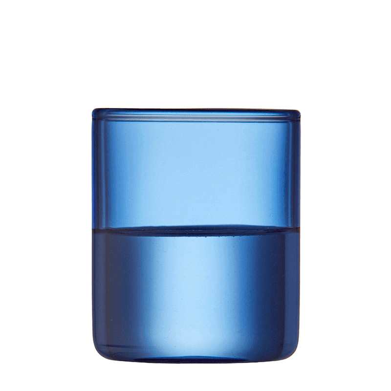 Torino Set of 2 Shot Glasses, 55ml, Blue