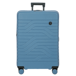 Image showing the Ulisse Expandable Suitcase, H71 x L49 x W28cm, Grey Blue product.