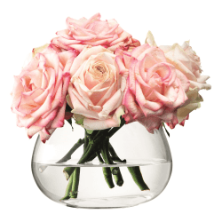 Image showing the Flower Table arrangement vase, 11cm, clear product.